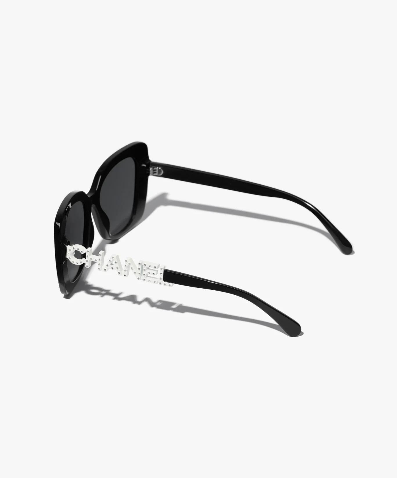 Chanel Women’s Square Sunglasses – Black