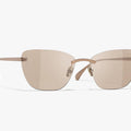 Chanel Cat-Eye Sunglasses – Pink