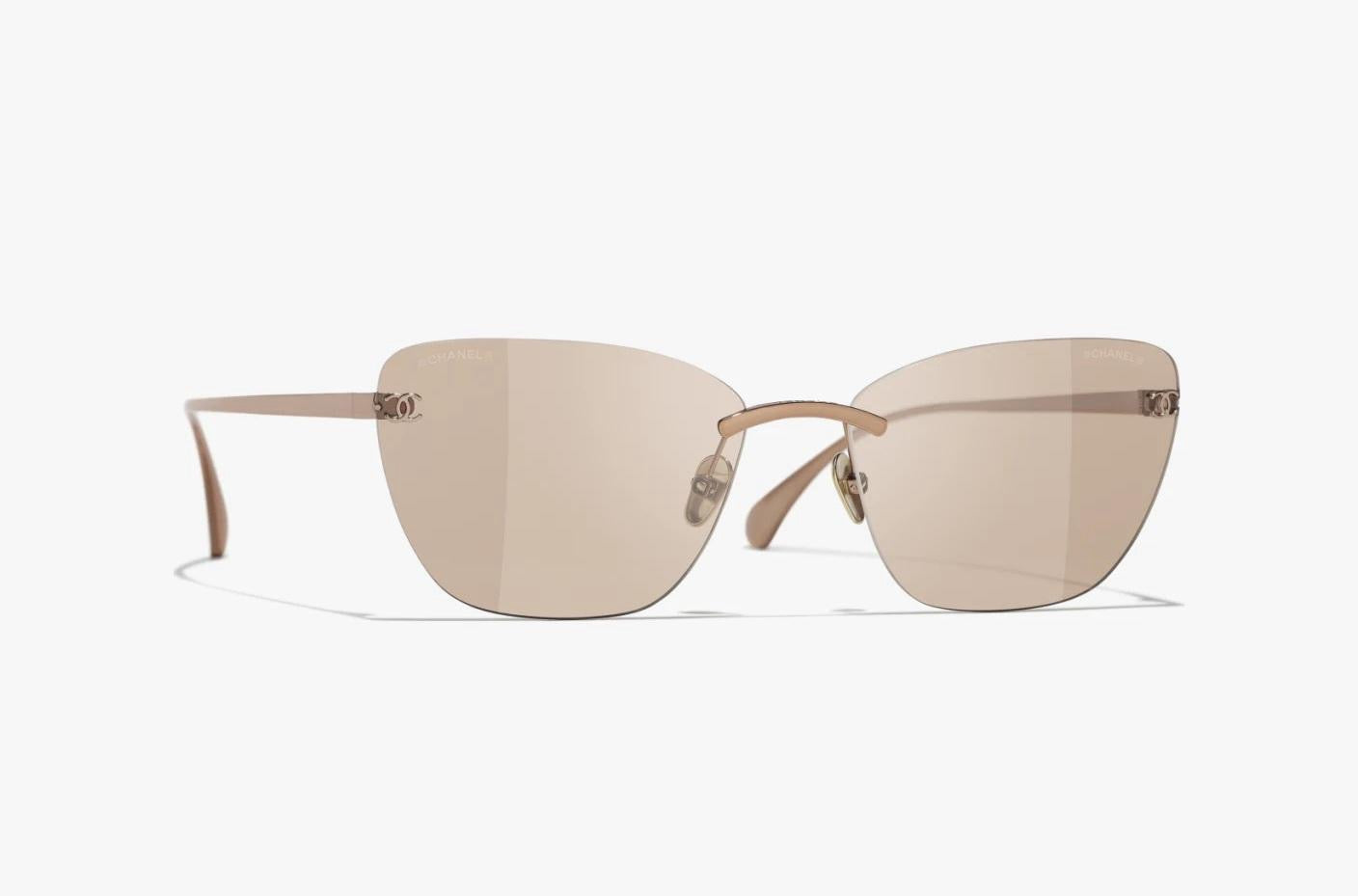 Chanel Cat-Eye Sunglasses – Pink