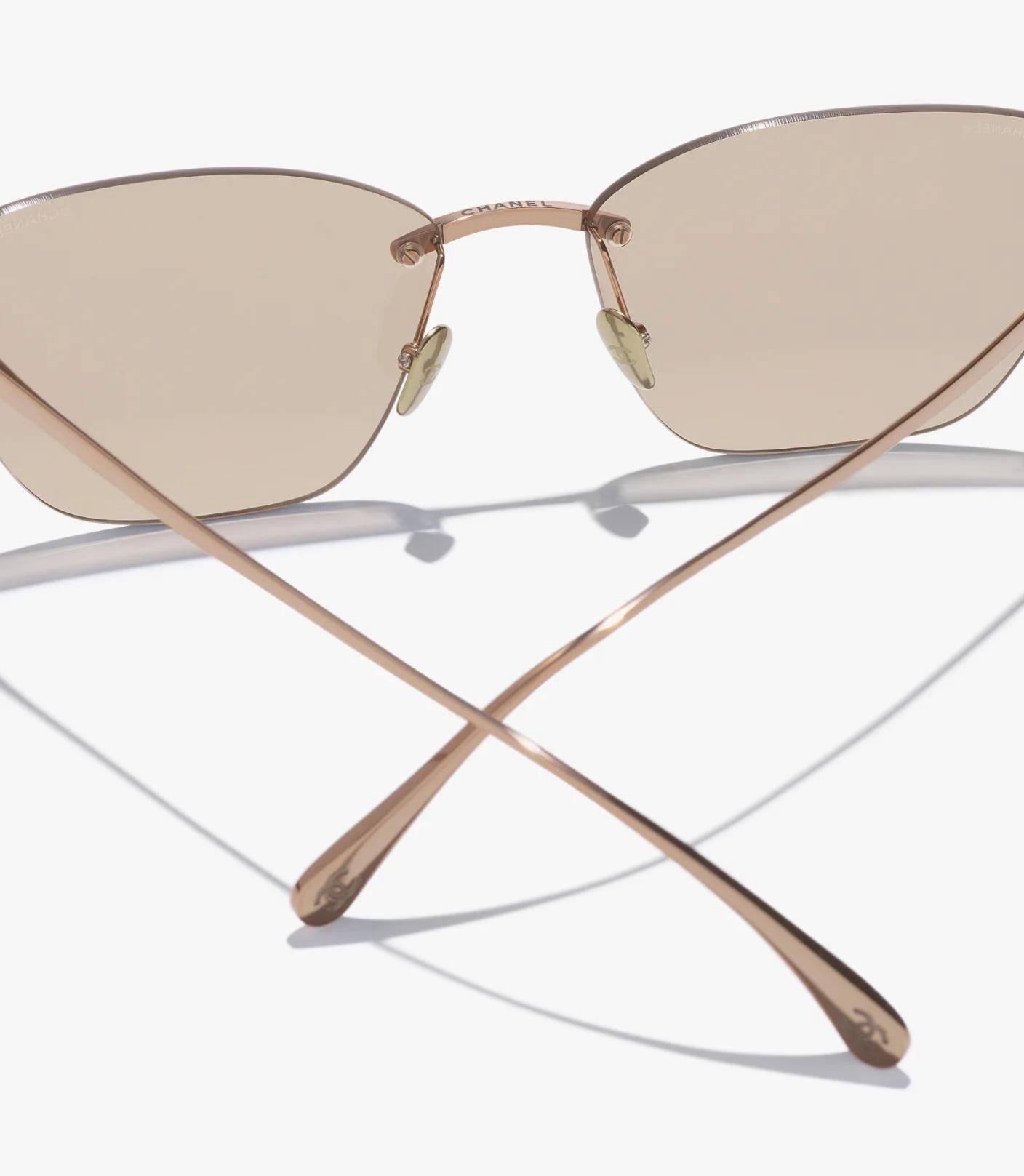 Chanel Cat-Eye Sunglasses – Pink