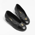 CHANEL Women’s Ballet Flats – Black Luxury Shoes