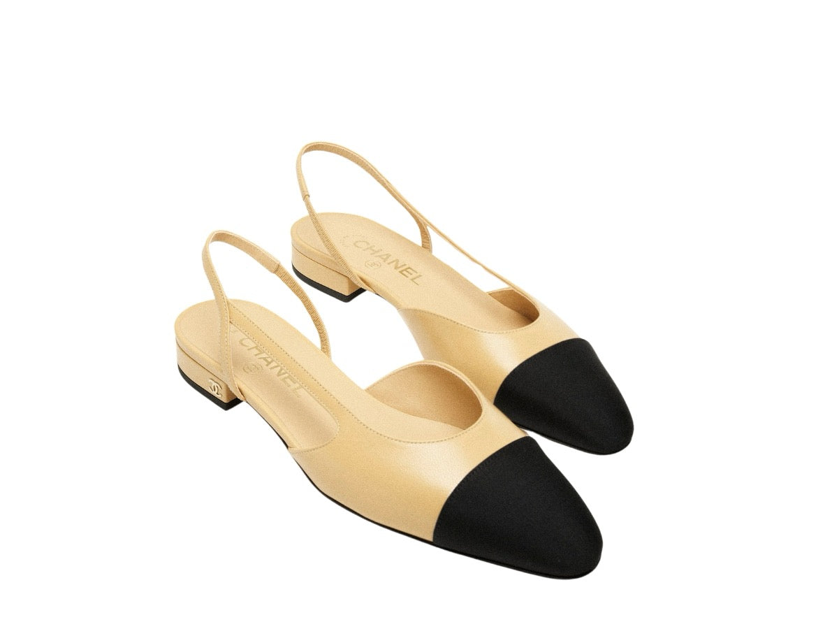 CHANEL Women’s Slingback Shoes – Luxury Classic Heels