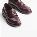 CHANEL Women’s Mocassins – Burgundy Luxury Loafers