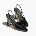 CHANEL Women’s Slingback Sandals – Black Luxury Heels