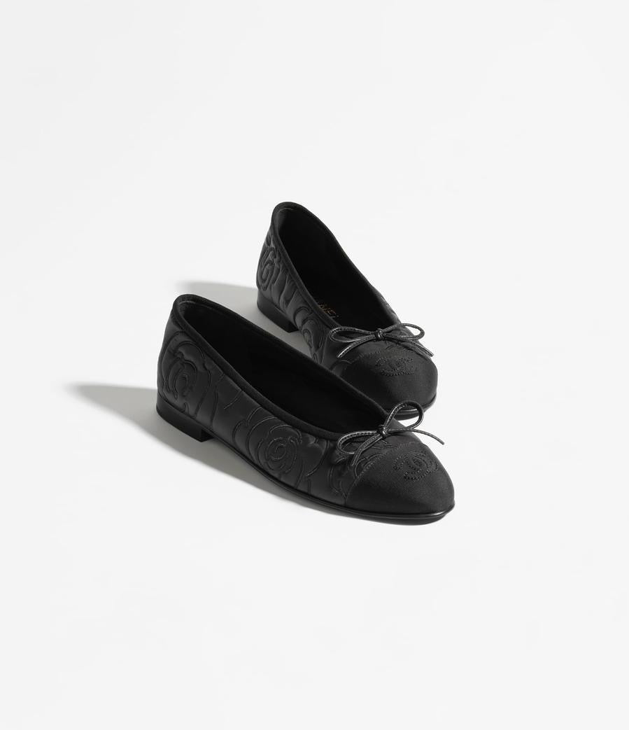 CHANEL Women’s Ballet Flats – Black Luxury Shoes