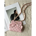 Chanel Pink Bow Clutch – Women
