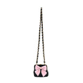 Chanel Black-Pink Bow Clutch – Women