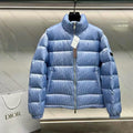 Dior Oblique Down Jacket – Sky Blue