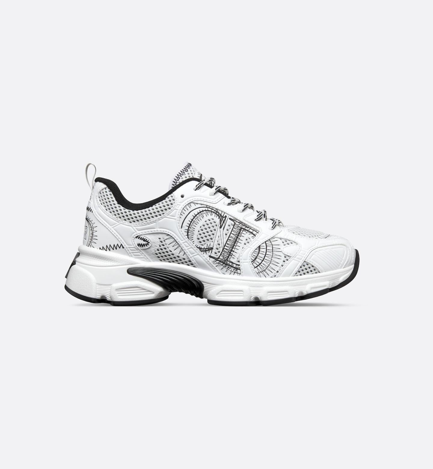 Dior Chrono Sneakers – White & Black