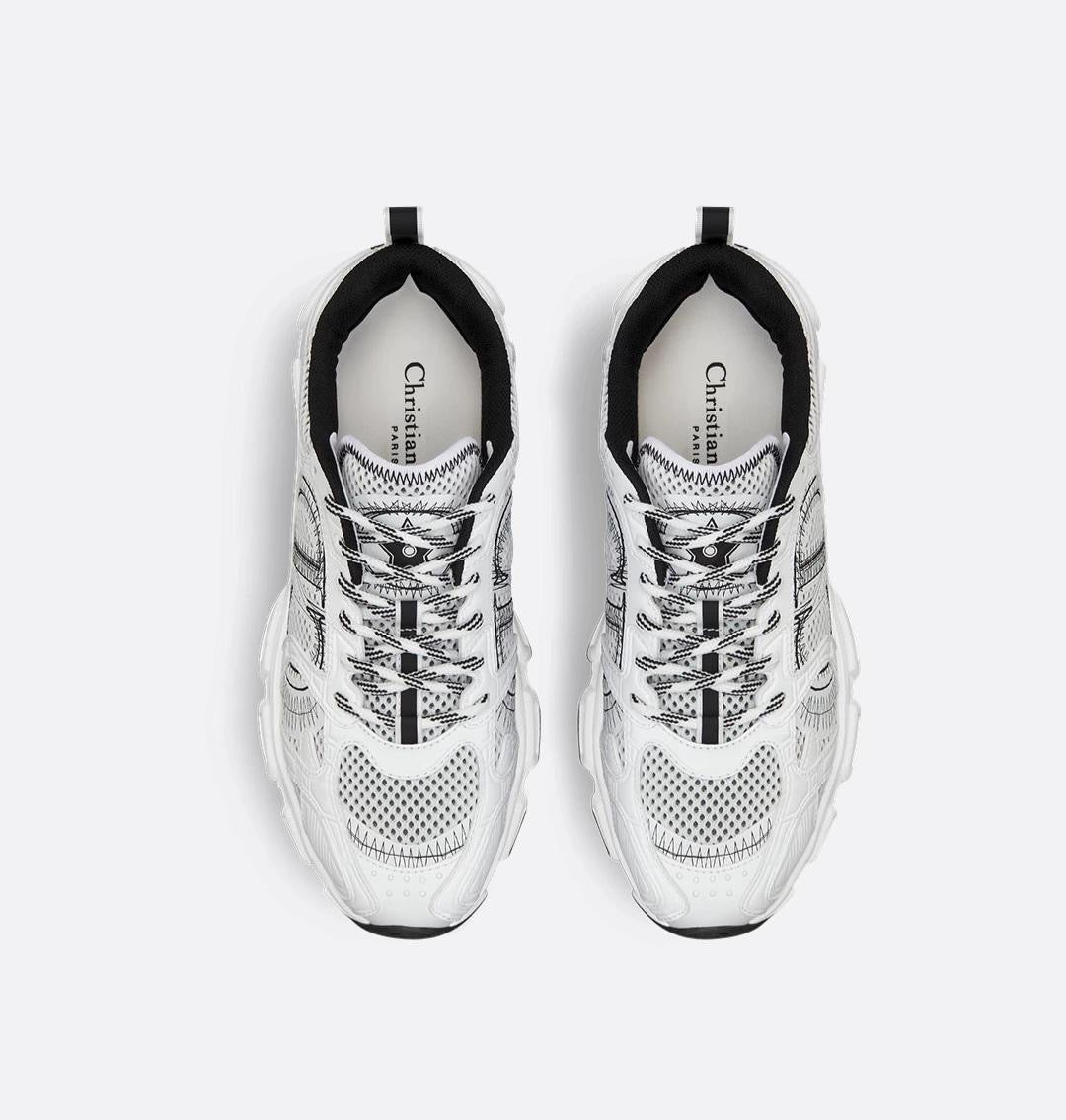 Dior Chrono Sneakers – White & Black
