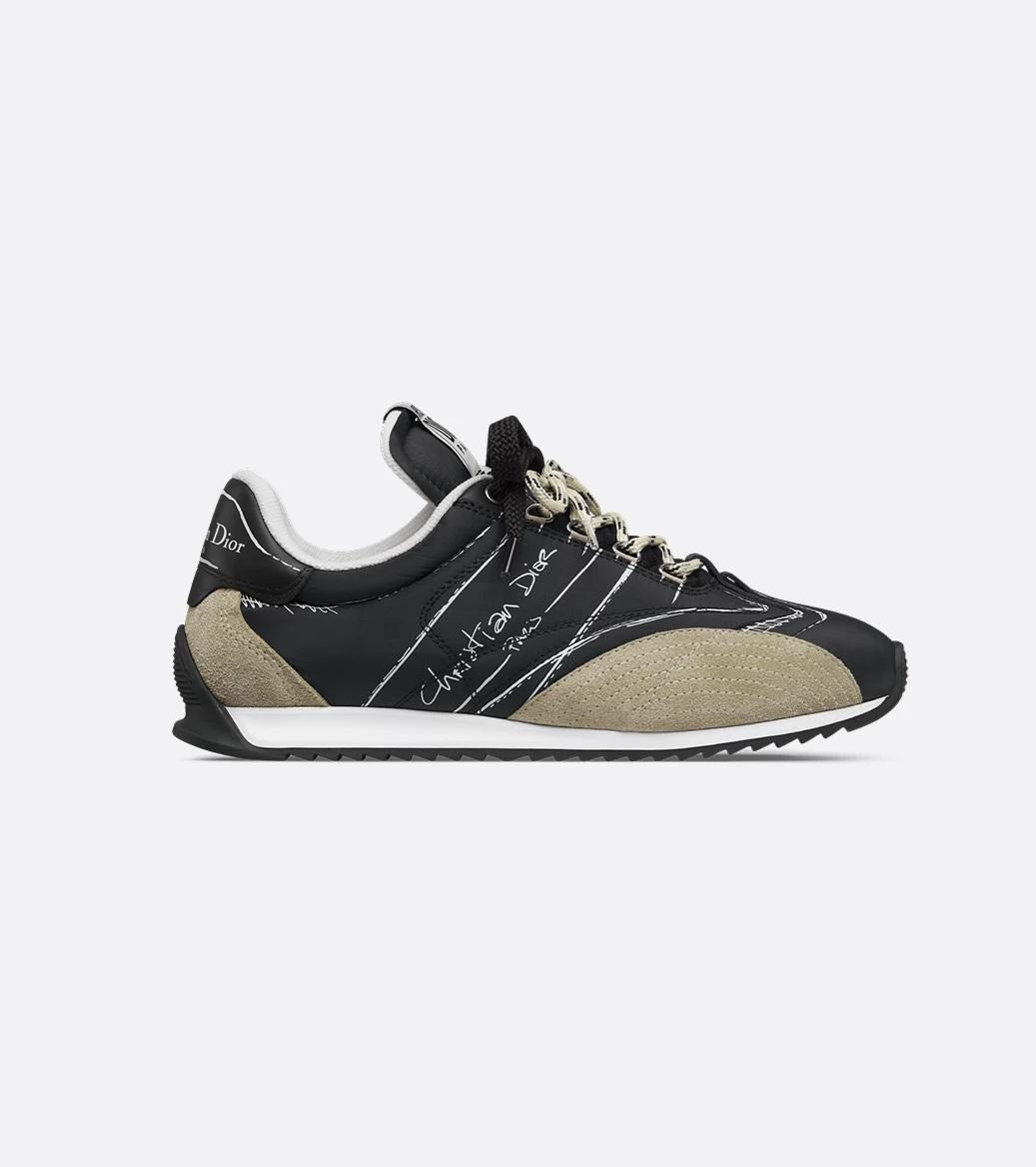 Dior Sketch Sneakers – Black Nylon