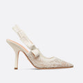 Dior J’Adior Slingback Pump 9.5cm Heel – White