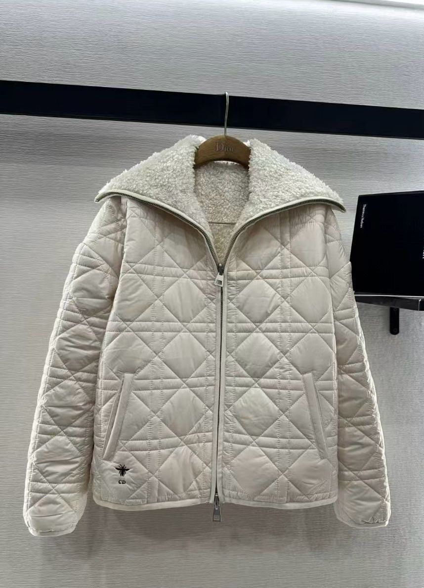 Dior Women’s Reversible Down Jacket – White