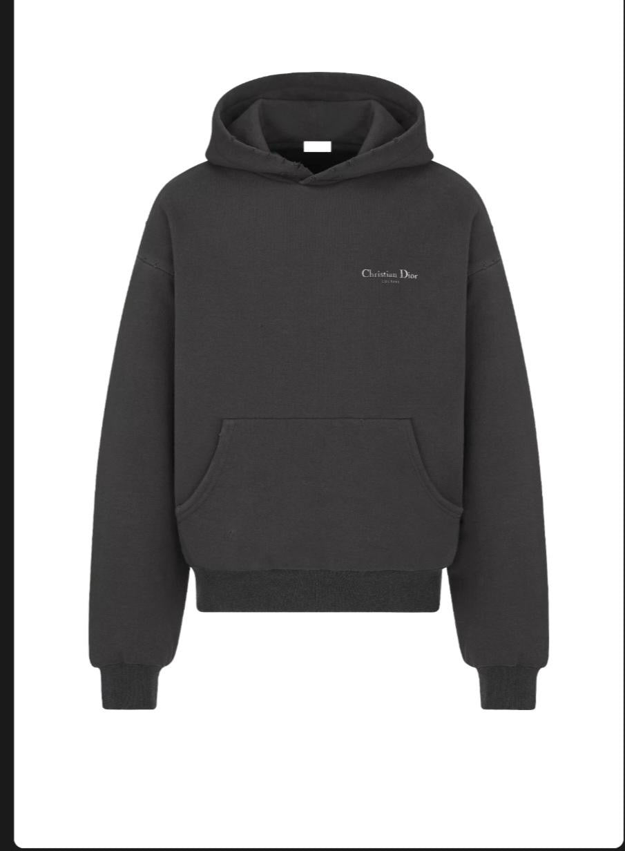 Dior Couture Hooded Sweatshirt Hoodie – Black