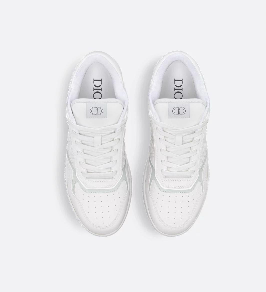 Dior B27 Low Top Sneakers – White