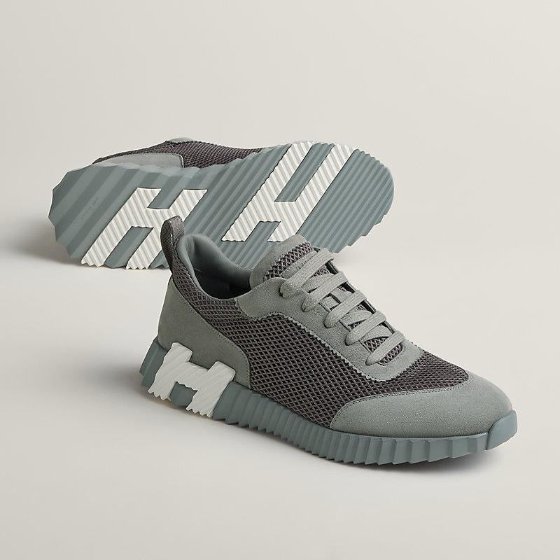 HERMES Bouncing Sneakers – Grey | Unisex Casual & Daily Wear Shoes