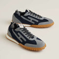 HERMES Men’s Jet Sneakers – Marine / Gris Orage | Casual & Daily Wear Shoes