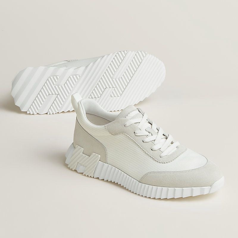HERMES Men’s Bouncing Sneakers – White | Casual & Daily Wear Shoes