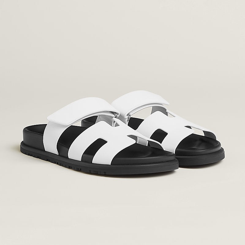 HERMES Chypre Sandals – White | Unisex Casual & Comfort Sandals