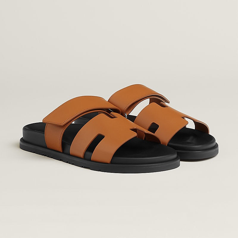HERMES Chypre Sandals – Brown | Unisex Casual & Comfort Sandals