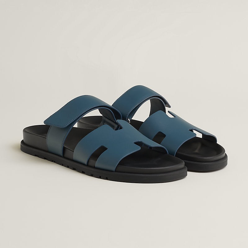 HERMES Chypre Sandals – Bleu Turquin | Unisex Casual & Comfort Sandals