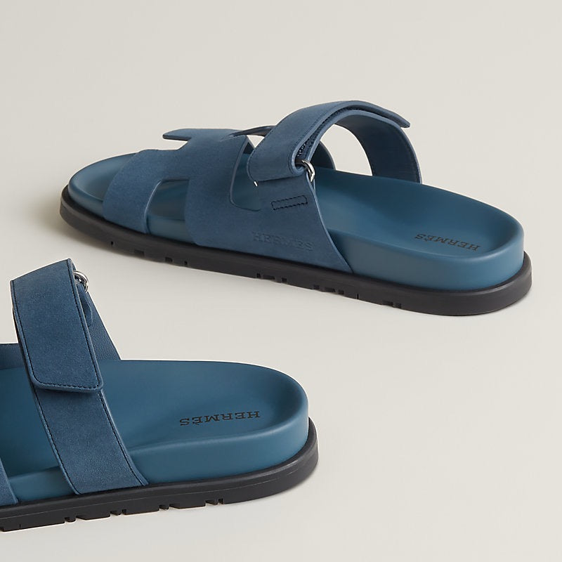 HERMES Chypre Sandals – Blue | Unisex Casual & Comfort Sandals