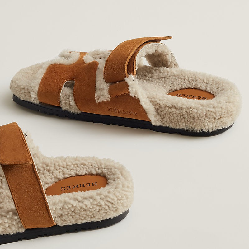 HERMES Chypre Sandals – Naturel / Écru | Unisex Casual & Comfort Sandals