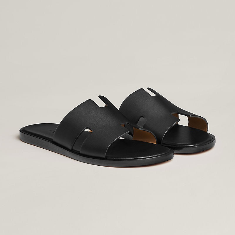 HERMES Men’s Izmir Sandals – Black | Casual & Comfort Sandals