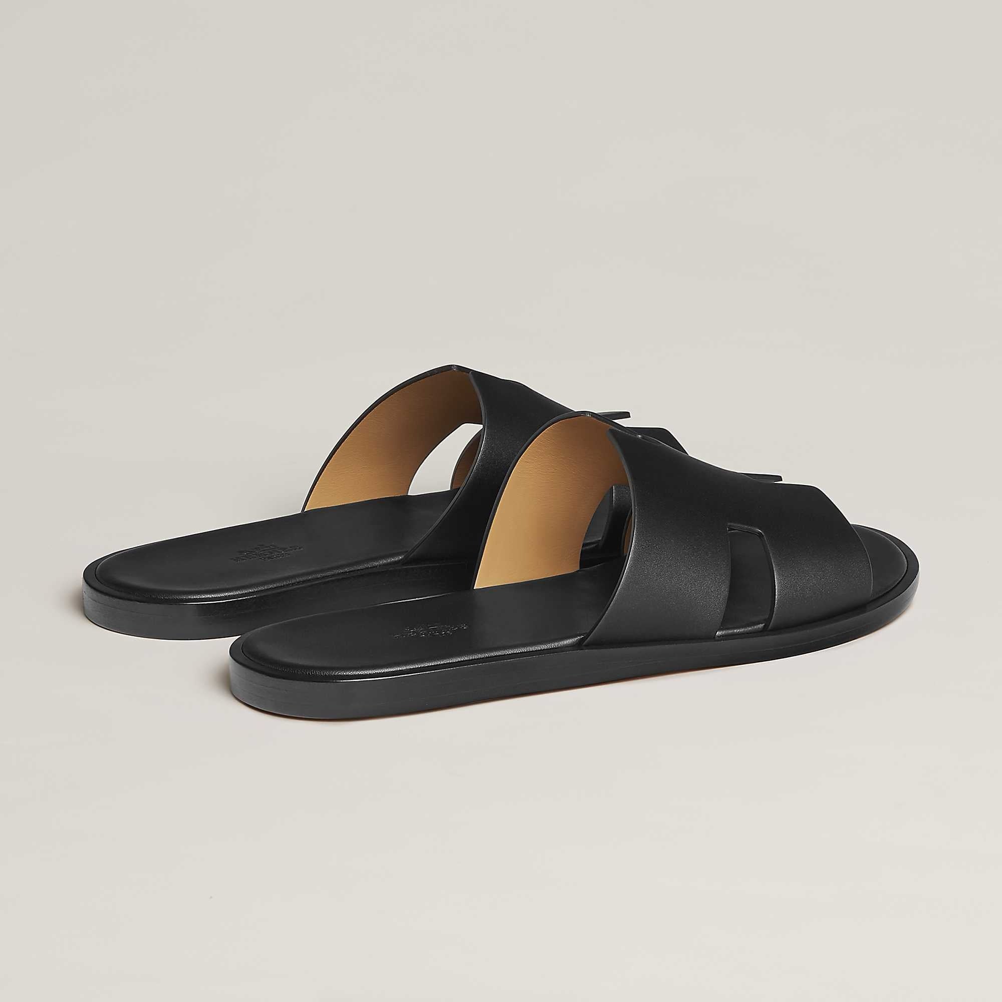 HERMES Men’s Izmir Sandals – Black | Casual & Comfort Sandals