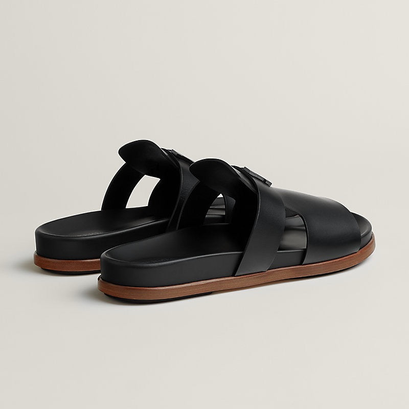 HERMES Men’s Jaures Sandals – Black | Casual & Comfort Sandals