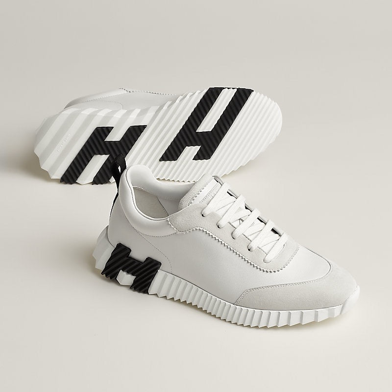 HERMES Bouncing Sneakers – White | Unisex Casual & Daily Wear Shoes