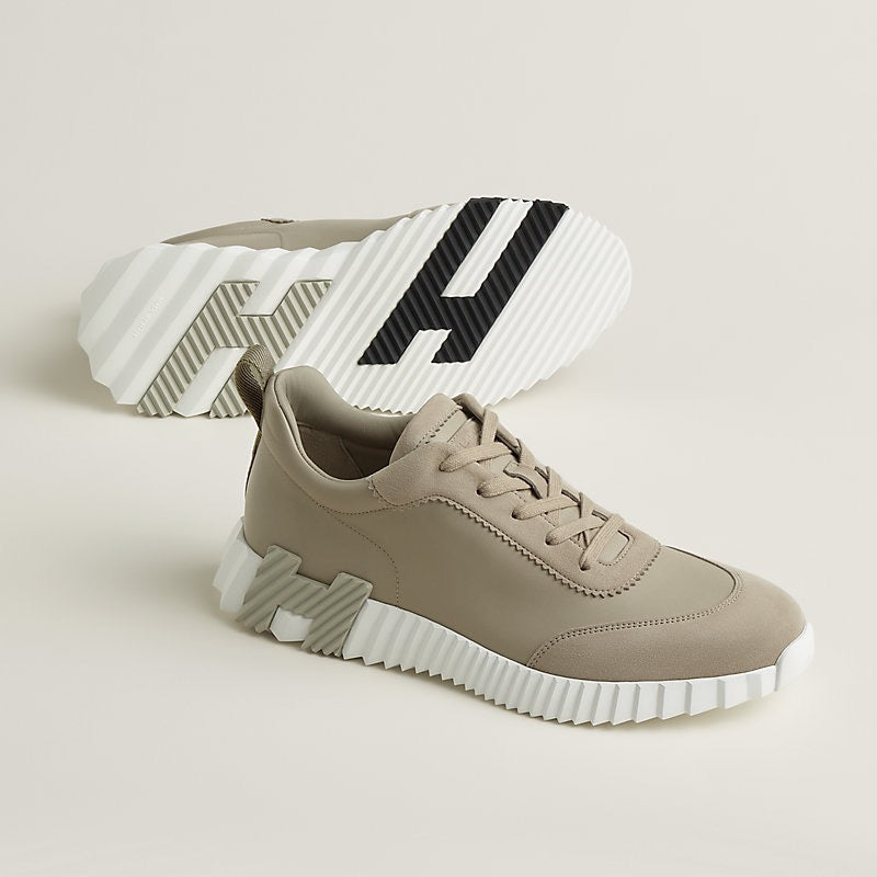 HERMES Bouncing Sneakers – Beige Esquisse | Unisex Casual Shoes