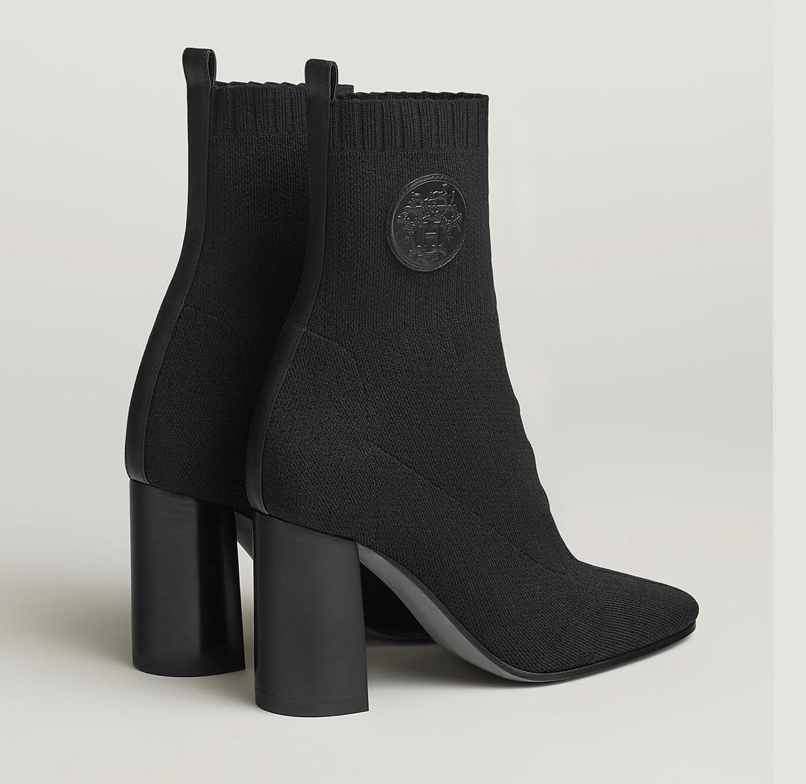 HERMES Women’s Ankle Boot – Black | Classic & Everyday Wear