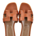 HERMES Women’s Oran Sandal – Dark Brown | Iconic & Elegant Sandals
