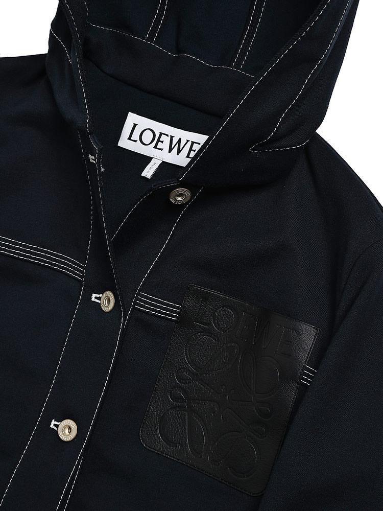 LOEWE Women’s Workwear Denim Jacket – Black