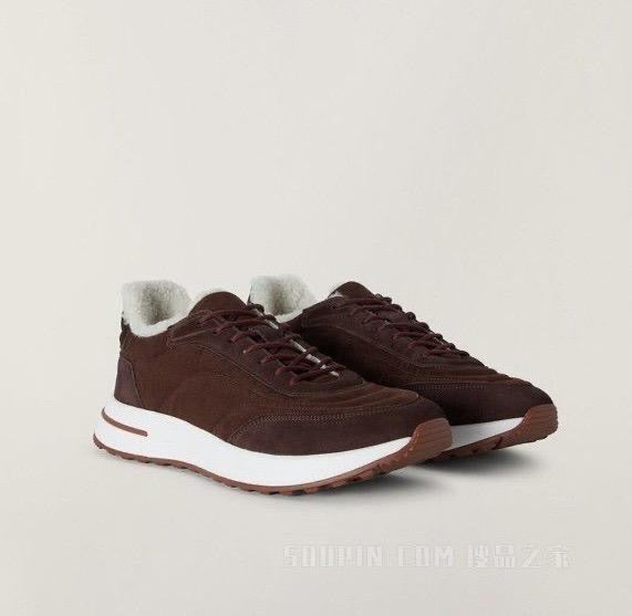 Loro Piana Men’s Week End Walk Shoes – Wine