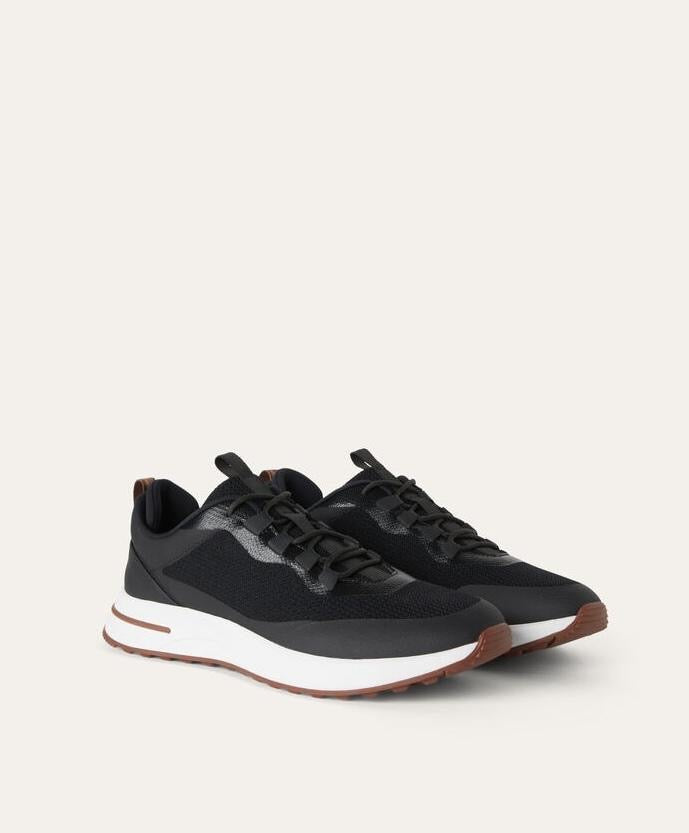 Loro Piana Men’s Week End Walk Shoes – Black