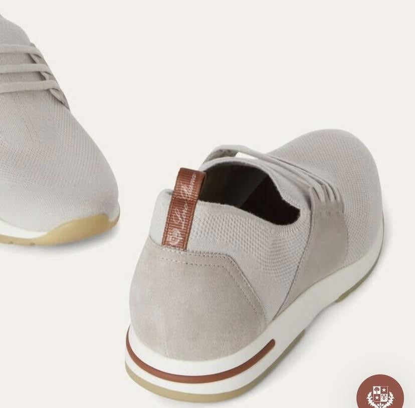 Loro Piana Men’s Flexy Walk Shoes – Beige