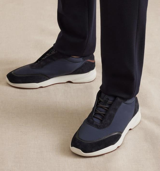 Loro Piana Men’s Modular Walk Shoes – Blue