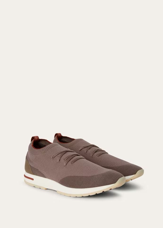Loro Piana Men’s Flexy Walk Shoes – Coffee