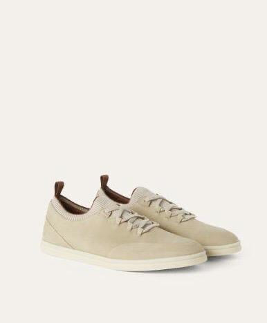 Loro Piana Men’s Soho Walk Shoes – Apricot