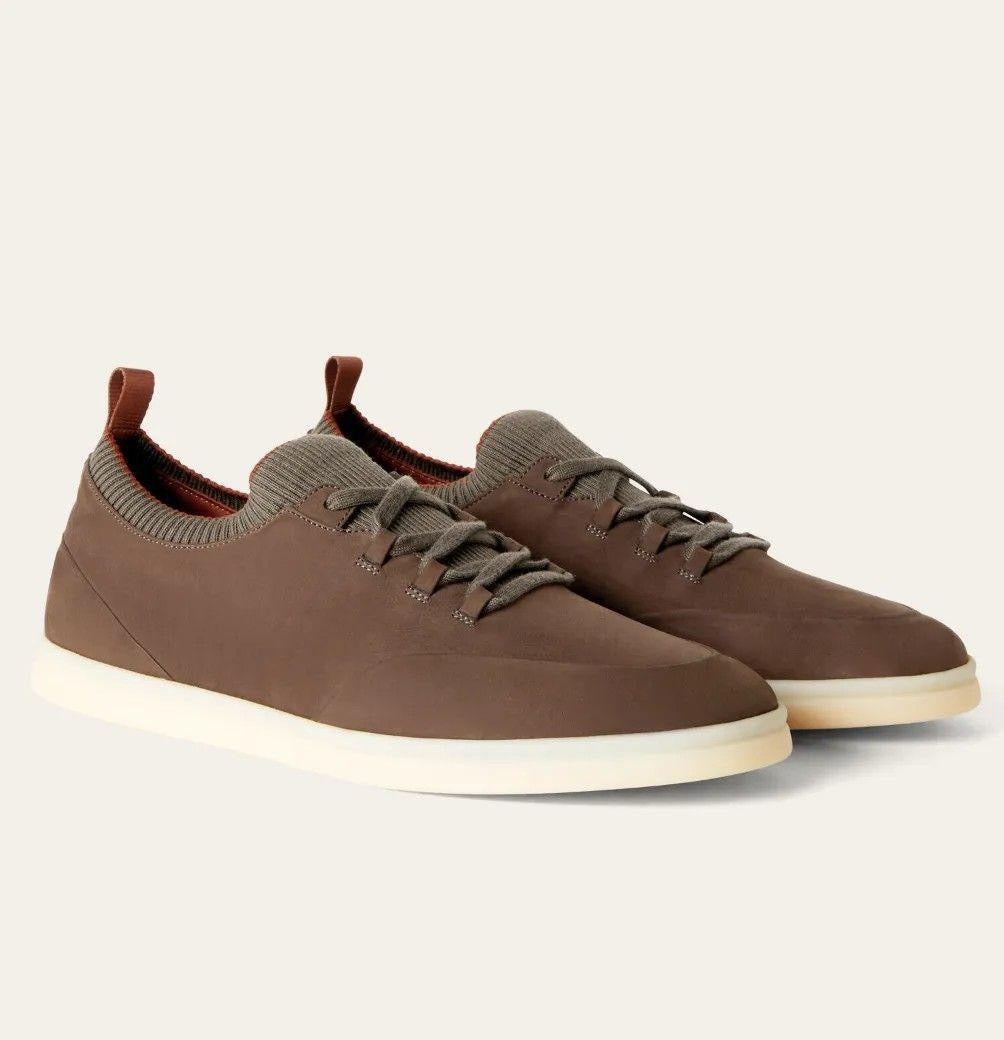 Loro Piana Men’s Soho Walk Shoes – Coffee