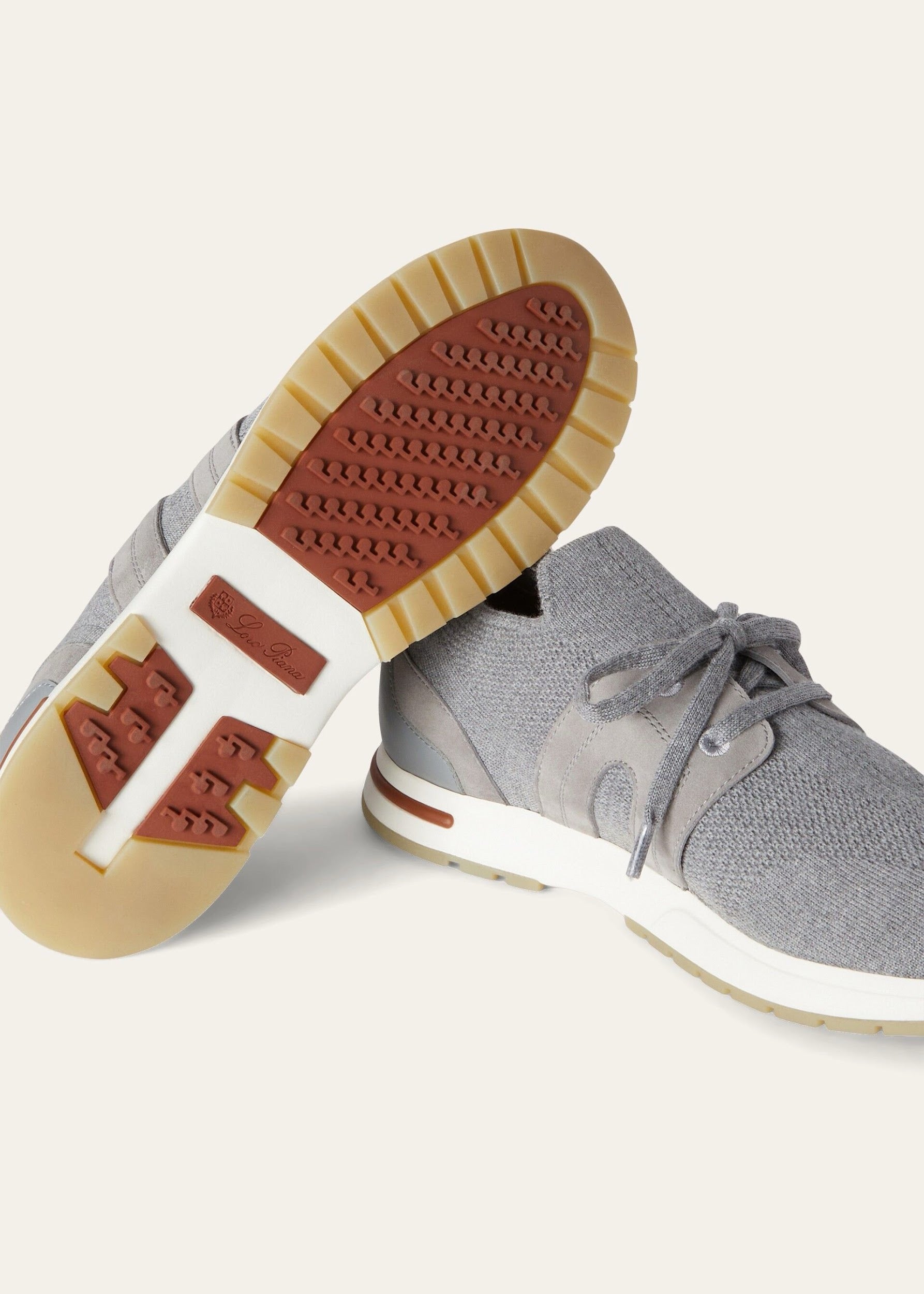 Loro Piana Women’s 360 Lady Flexy Walk Shoes – Grey