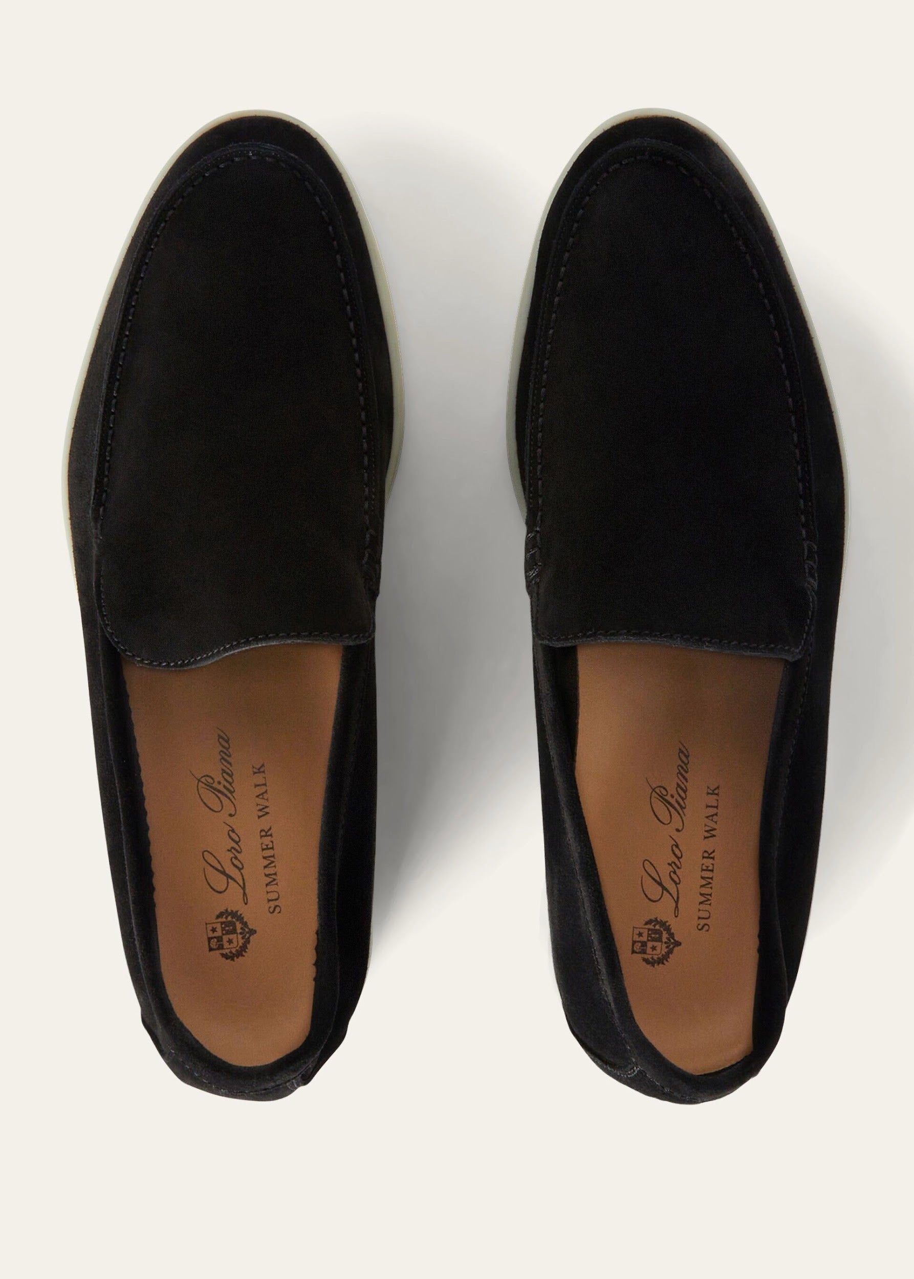 Loro Piana Summer Walk Loafer – Black