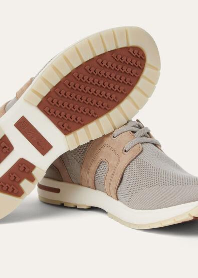 Loro Piana Women’s 360 Lady Flexy Walk Shoes – Beige Gray