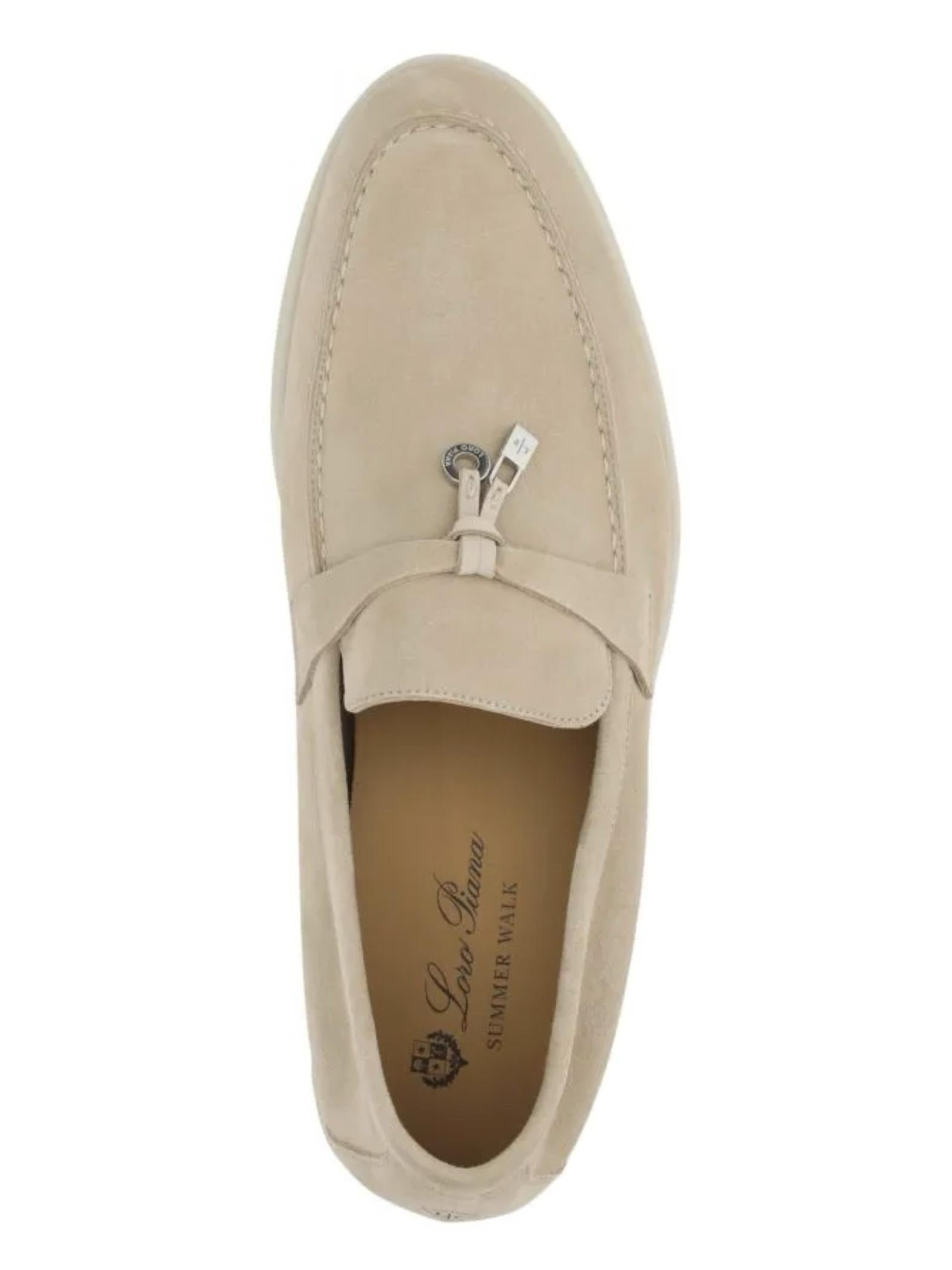 Loro Piana Women’s Summer Charms Walk Loafer – Apricot