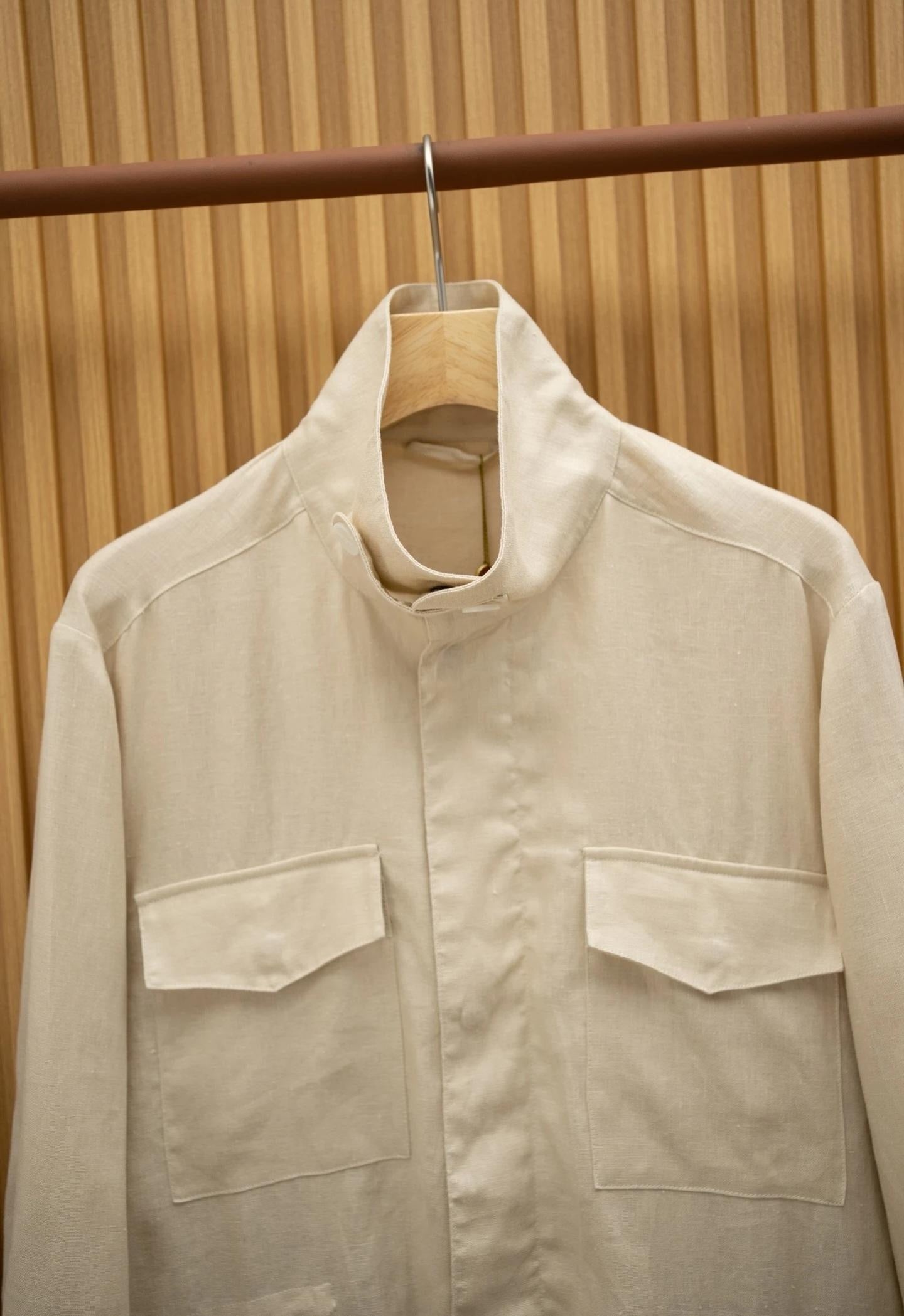 Loro Piana Linen Jacket – Apricot
