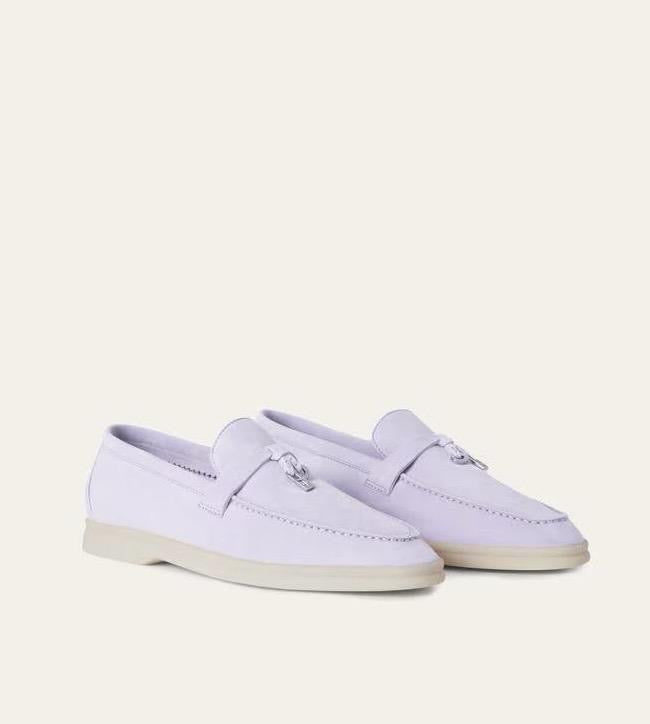 Loro Piana Women’s Summer Charms Walk Loafer – Purple