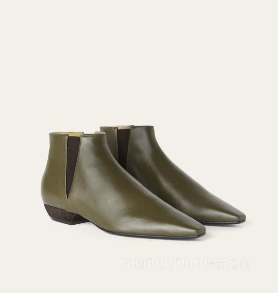 Loro Piana Women’s Sumire Ankle Boots – Green