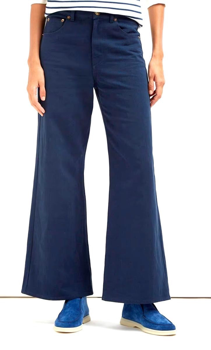 Loro Piana Men’s Open Walk Suede Ankle Boot – Royal Blue